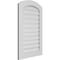 Ekena Millwork Arch Top Surface Mount PVC Gable Vent: Non-Functional, w/ 3-1/2"W x 1"P Standard Frame, 24"W x 36"H GVPAR24X3601SN - alternate 4